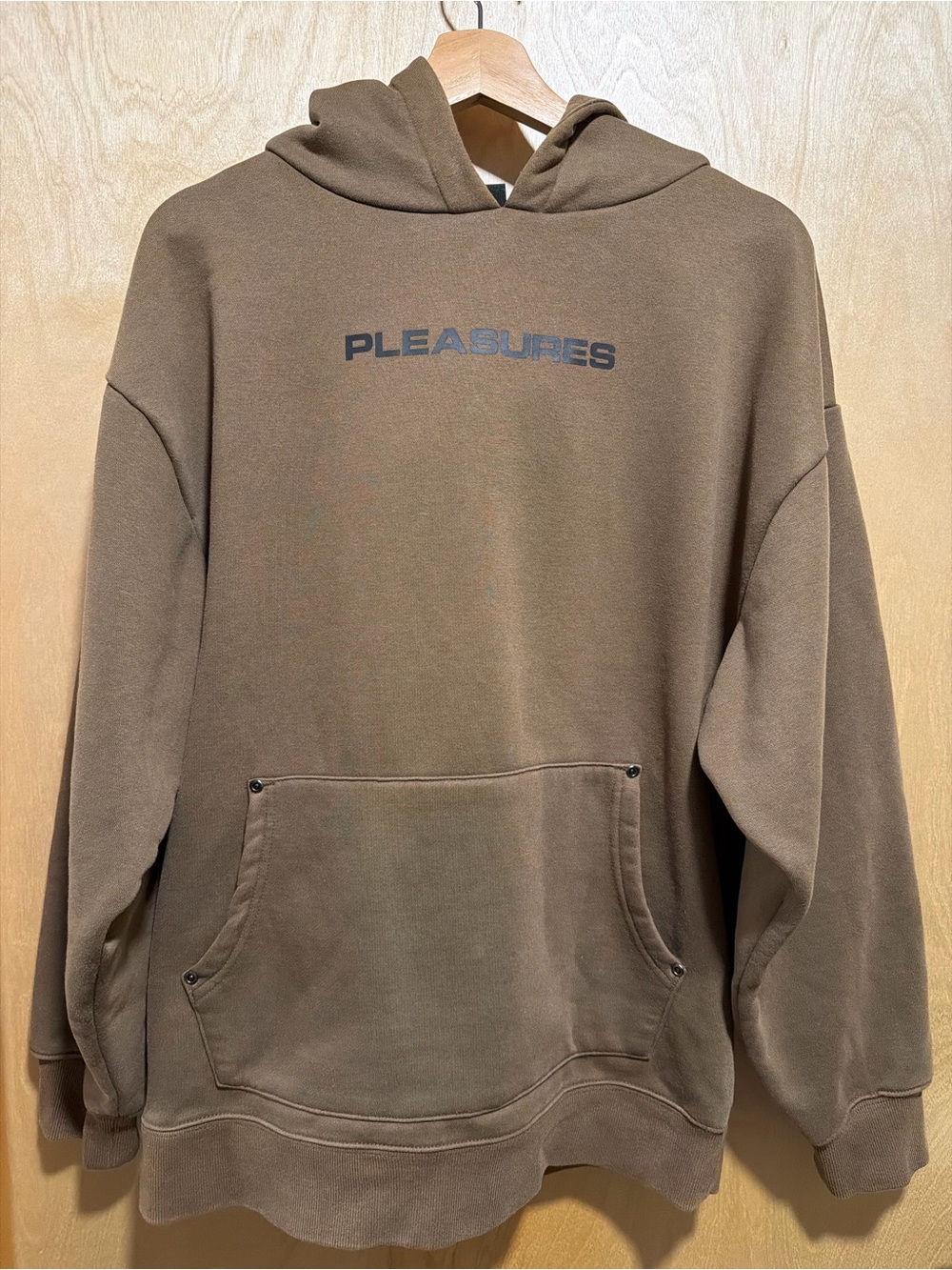 Pleasures Burnout Dyed Hoodie